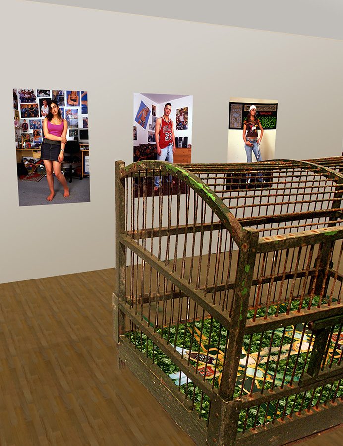 model of the installation 2