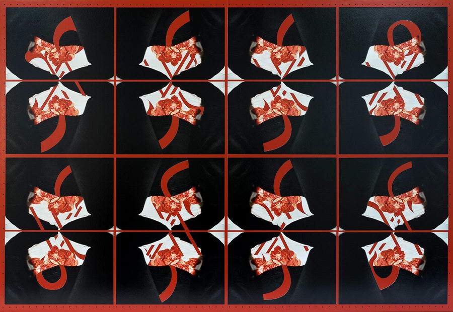 Photo collage 4, 167,2 x 115,5 cm