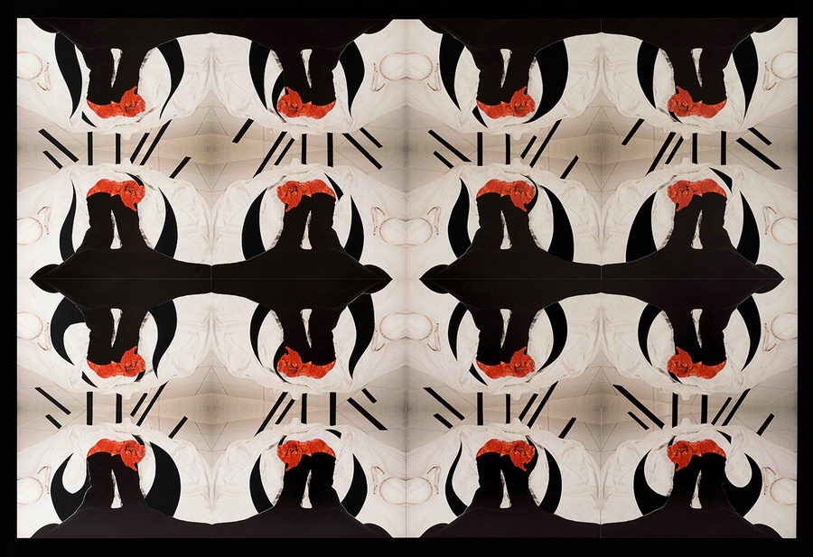 Photo collage 5, 167,2 x 115,5 cm